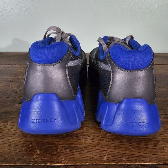 Reebok Women’s 8M Zig Pulse Composite Toe Work Shoe RB3018 Gray Blue Preowned - Picture 4 of 9